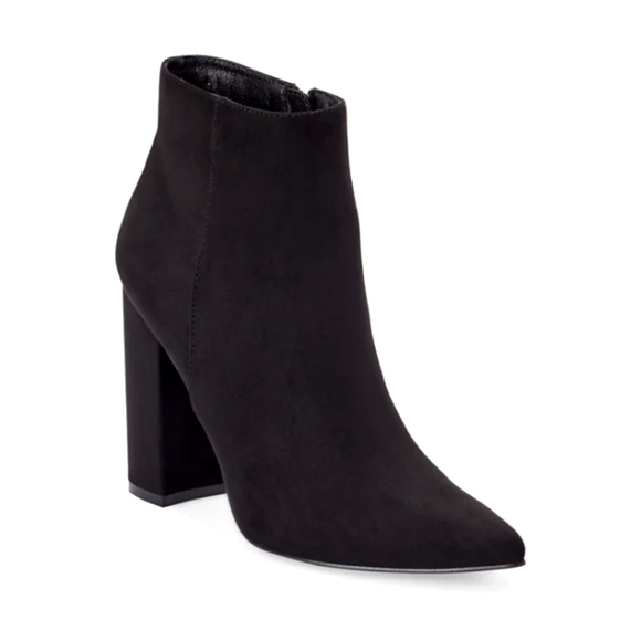 Rosamund Black Ankle Heeled Bootie - Picture 3 of 3